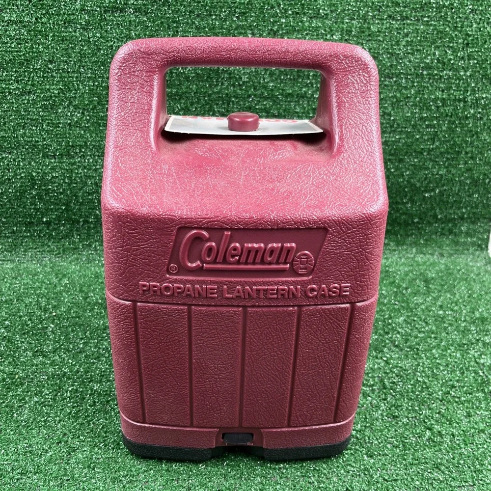 Coleman‎ Propane Lantern Carry Case ONLY Fits 5154A 5151 5152 Burgundy New